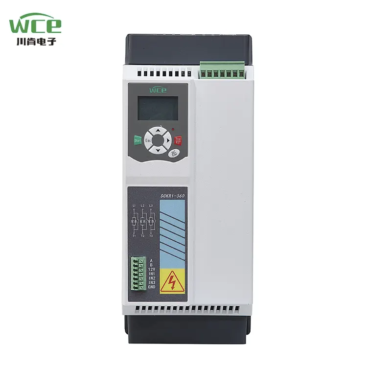 3 Fas 220v 380V 690V 18,5KW 25HP Inbyggd bypass mjuk starter