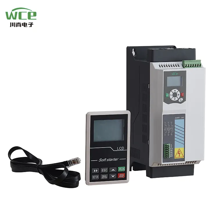 3 Fas 380V inbyggd bypass Soft Starter 30A 45A