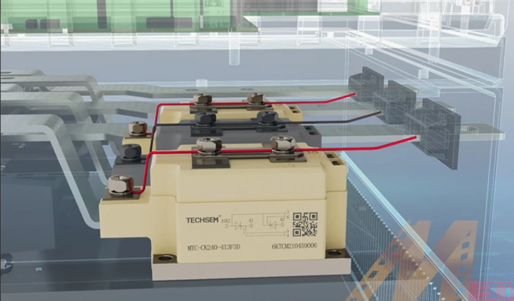 3 phase 660V Built in Bypass Soft Starter 630KW