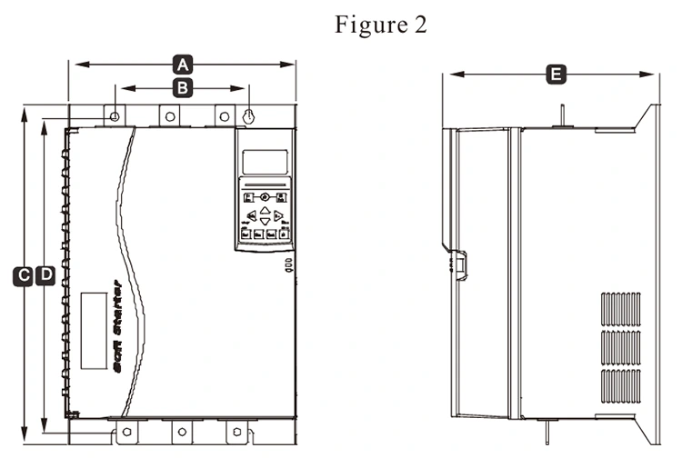 Three Phase Built in Bypass Soft Starter 355KW