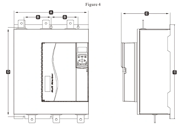 Three Phase Built in Bypass Soft Starter 355KW