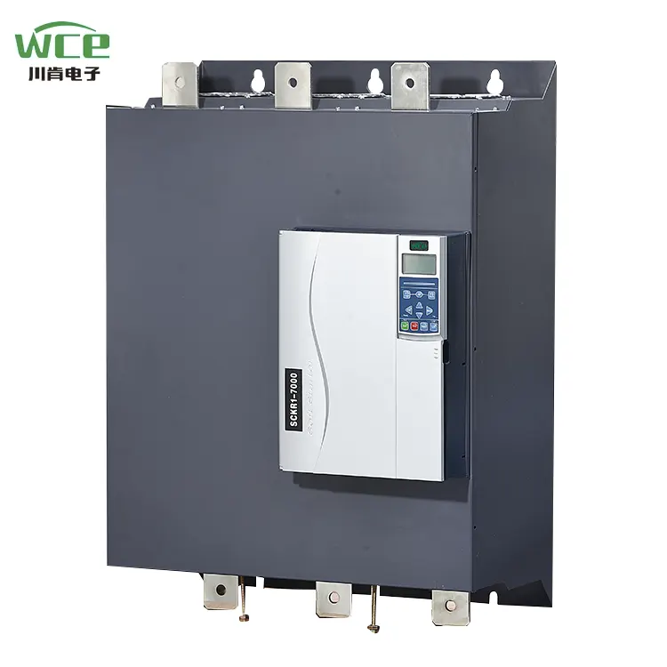 LCD -skärm inbyggd bypass Soft Starter 800kw
